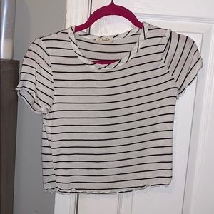 Olivia Rae Striped crop top